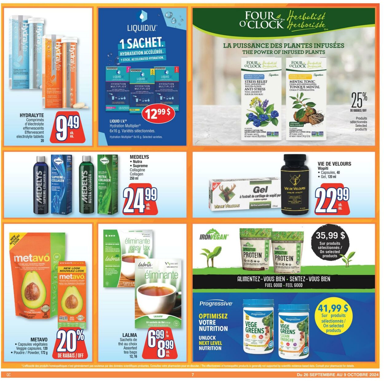 Flyer Jean Coutu 26.09.2024 - 09.10.2024