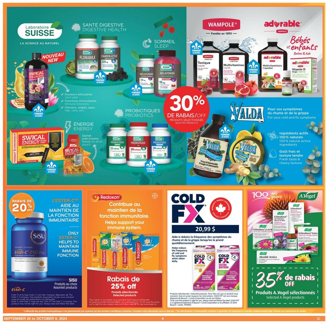 Flyer Jean Coutu 26.09.2024 - 09.10.2024