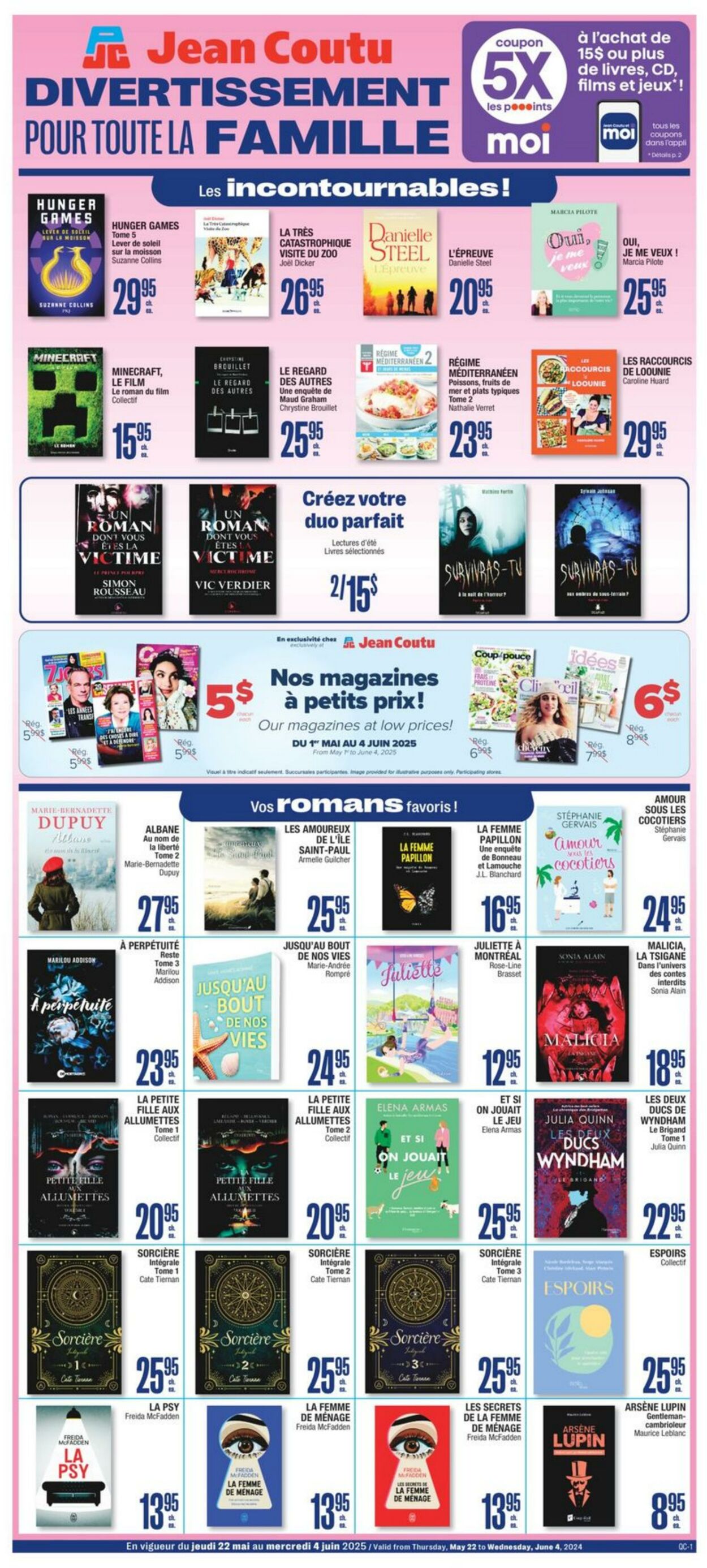 Flyer Jean Coutu 22.05.2025 - 04.06.2025