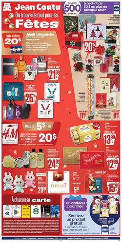Flyer Jean Coutu 04.12.2025 - 24.12.2025