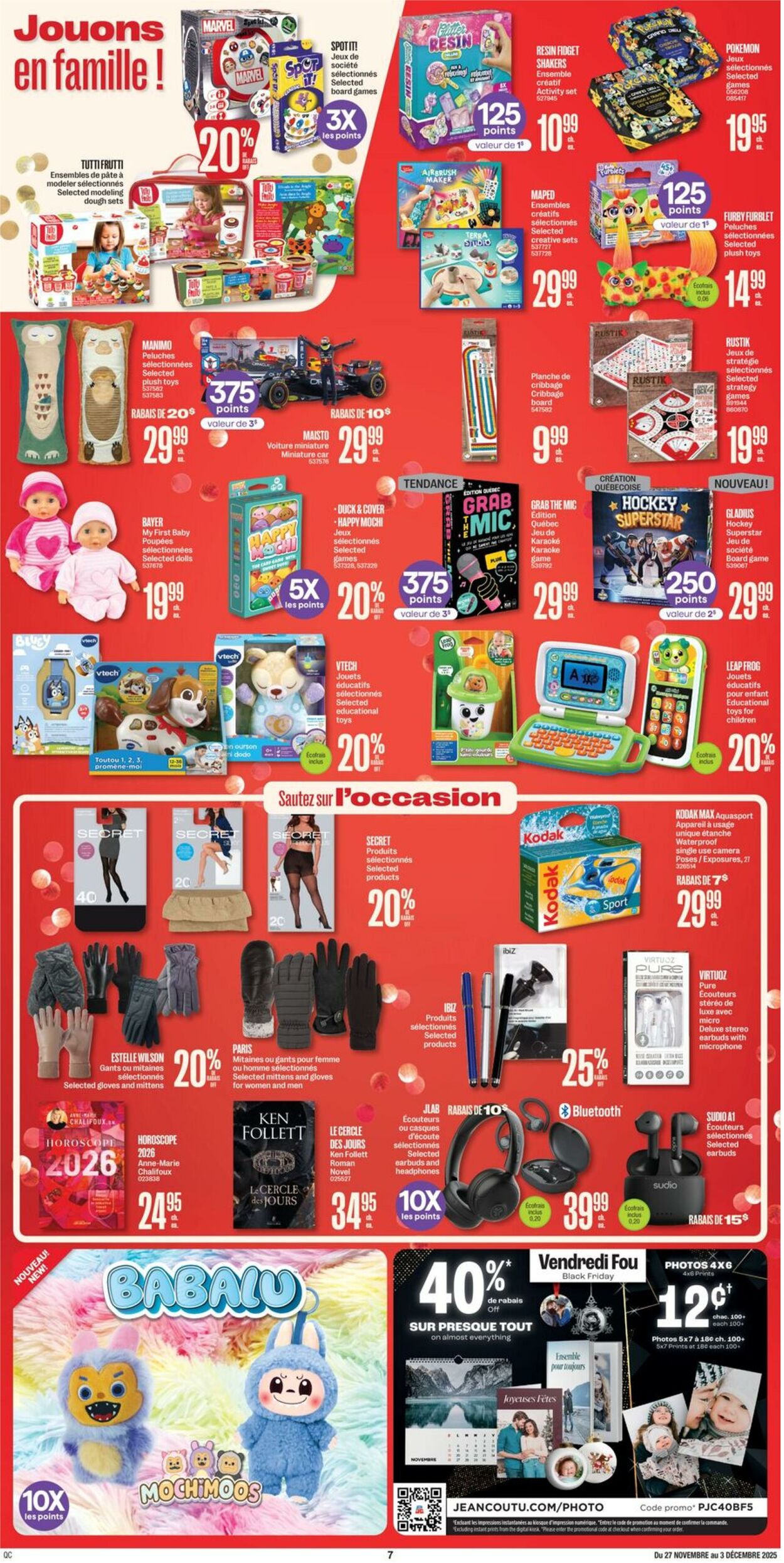 Flyer Jean Coutu 27.11.2025 - 03.12.2025
