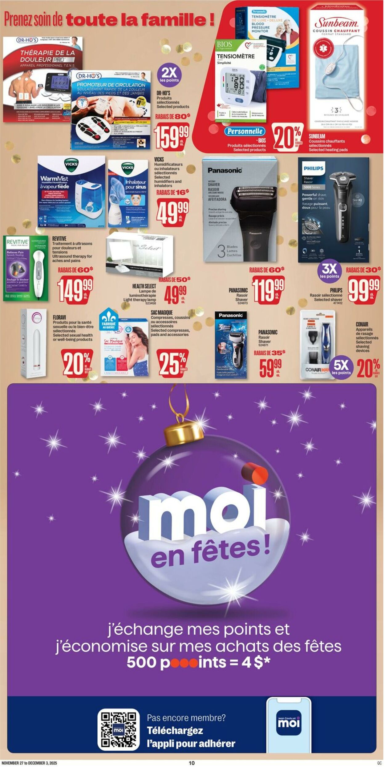 Flyer Jean Coutu 27.11.2025 - 03.12.2025