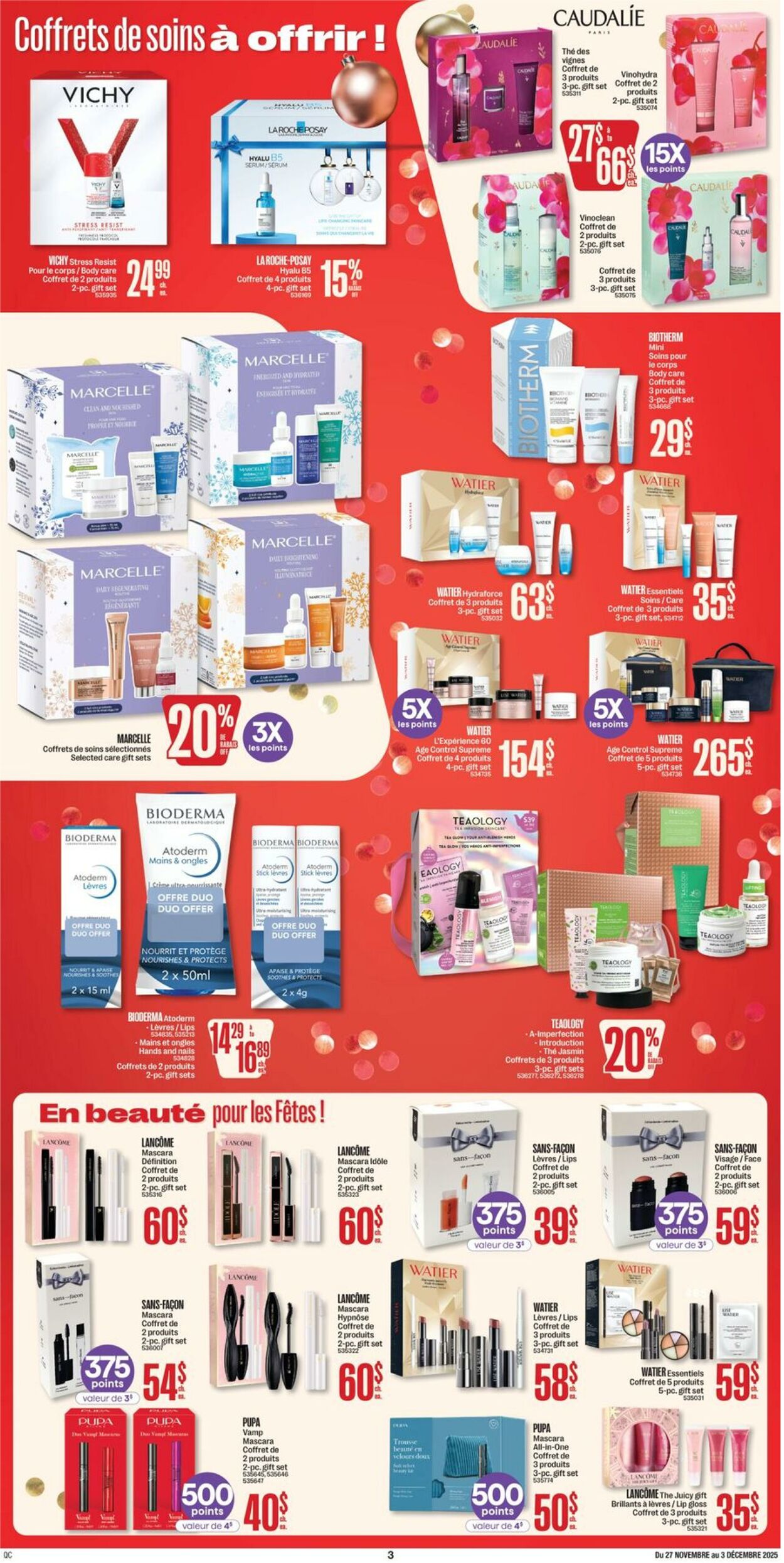 Flyer Jean Coutu 27.11.2025 - 03.12.2025