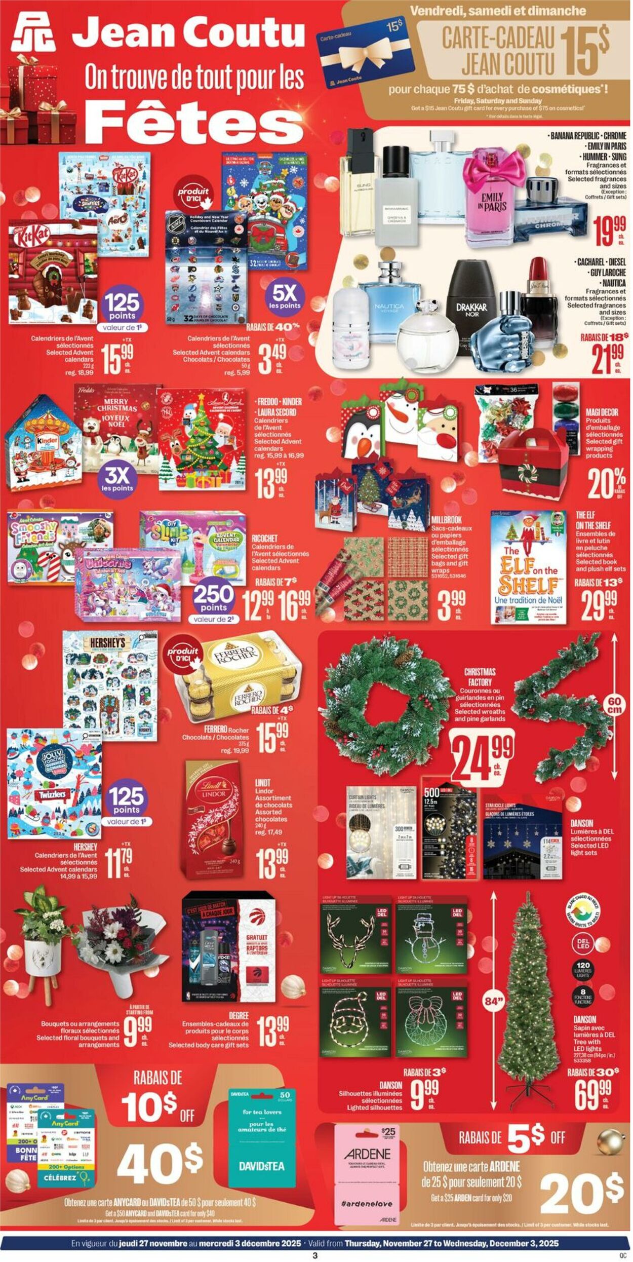 Flyer Jean Coutu 27.11.2025 - 03.12.2025