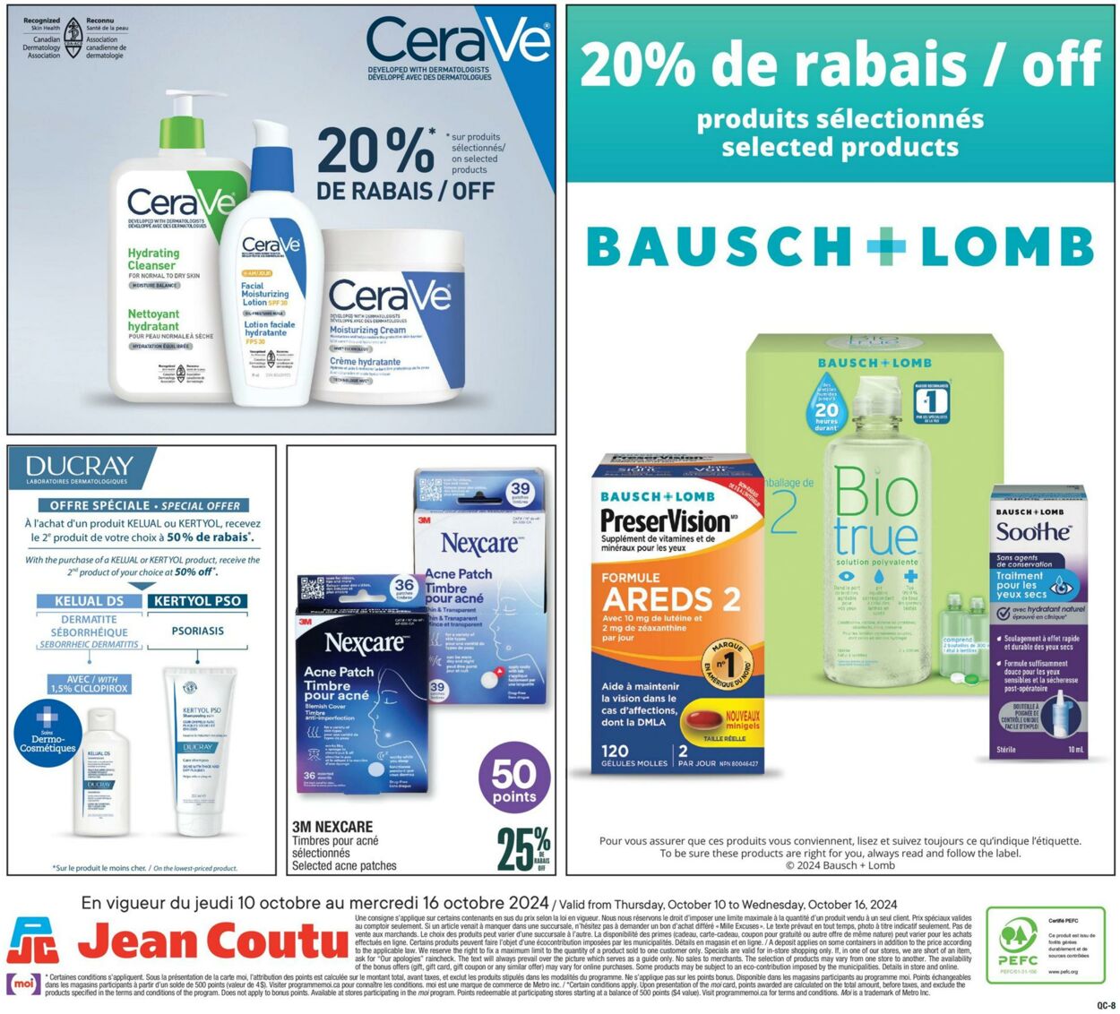 Flyer Jean Coutu 10.10.2024 - 16.10.2024