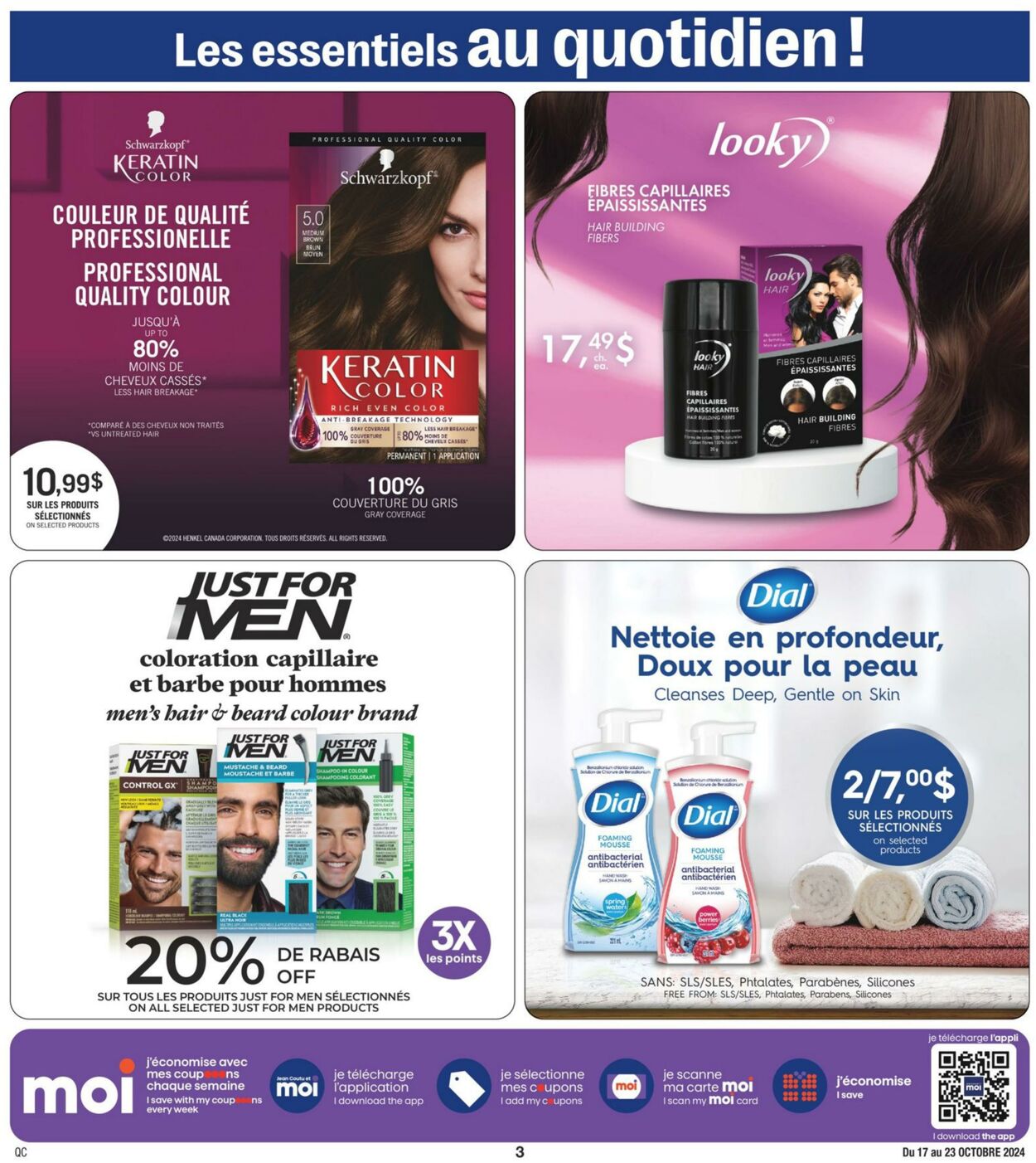 Flyer Jean Coutu 17.10.2024 - 23.10.2024