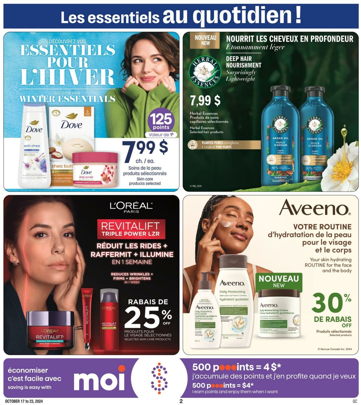 Flyer Jean Coutu 17.10.2024 - 23.10.2024