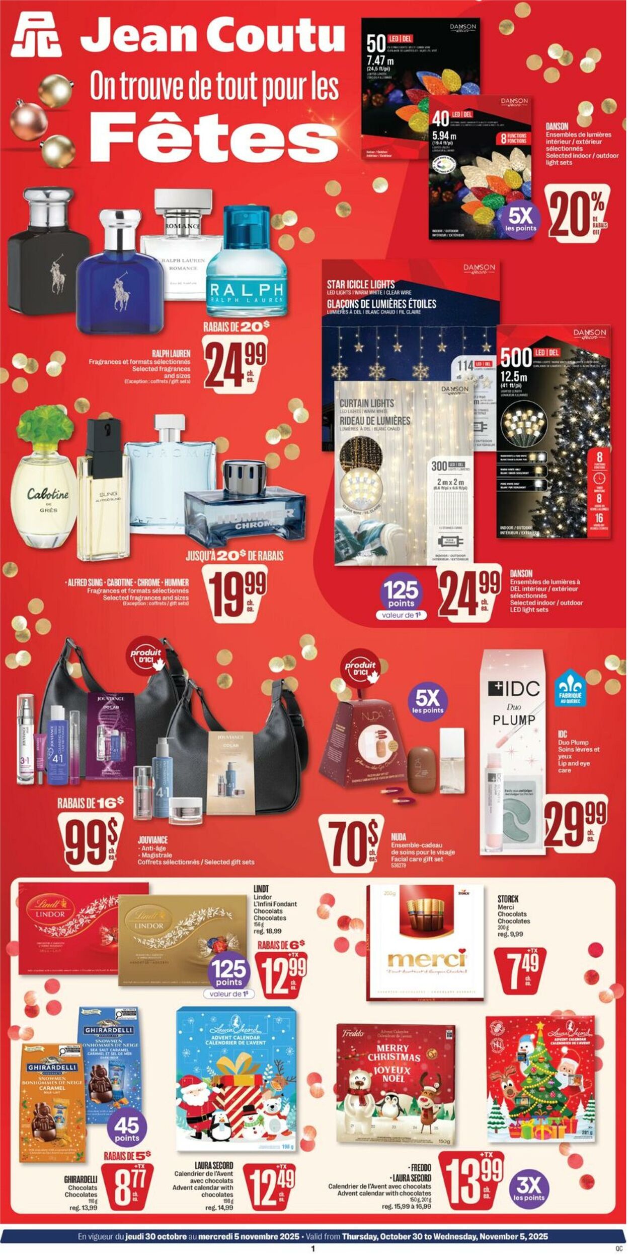 Flyer Jean Coutu 30.10.2025 - 05.11.2025
