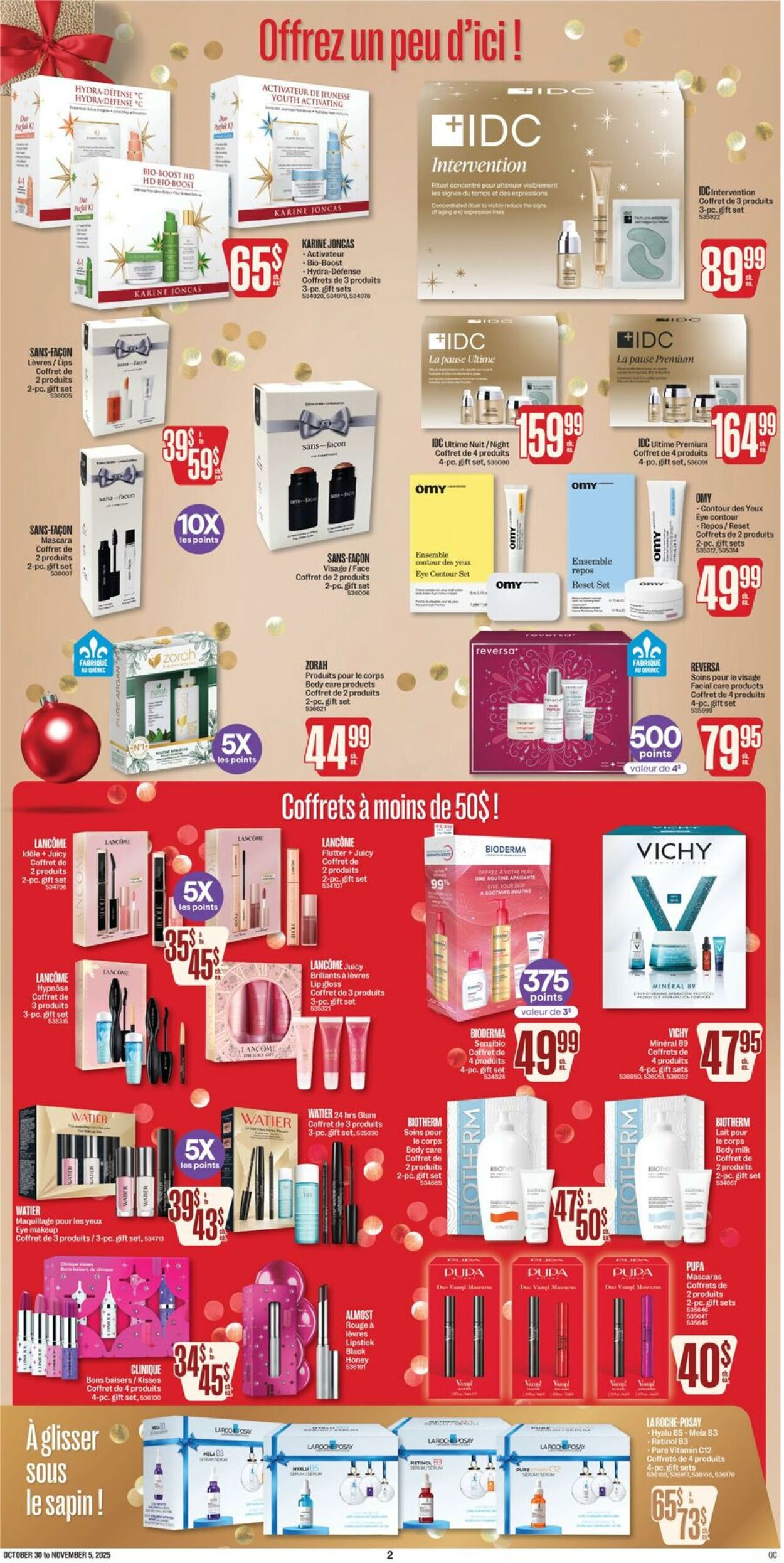 Flyer Jean Coutu 30.10.2025 - 05.11.2025