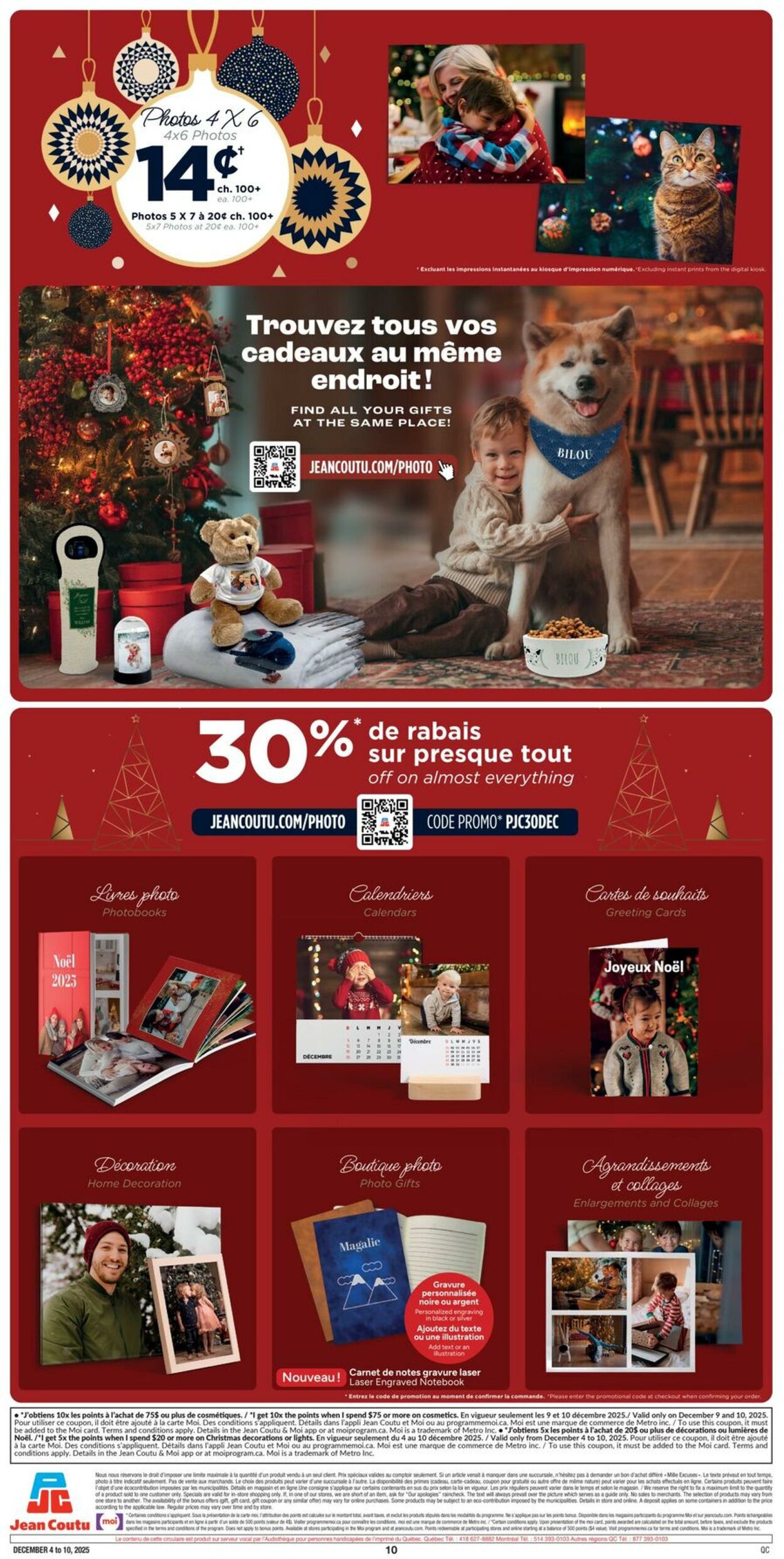 Flyer Jean Coutu 04.12.2025 - 10.12.2025