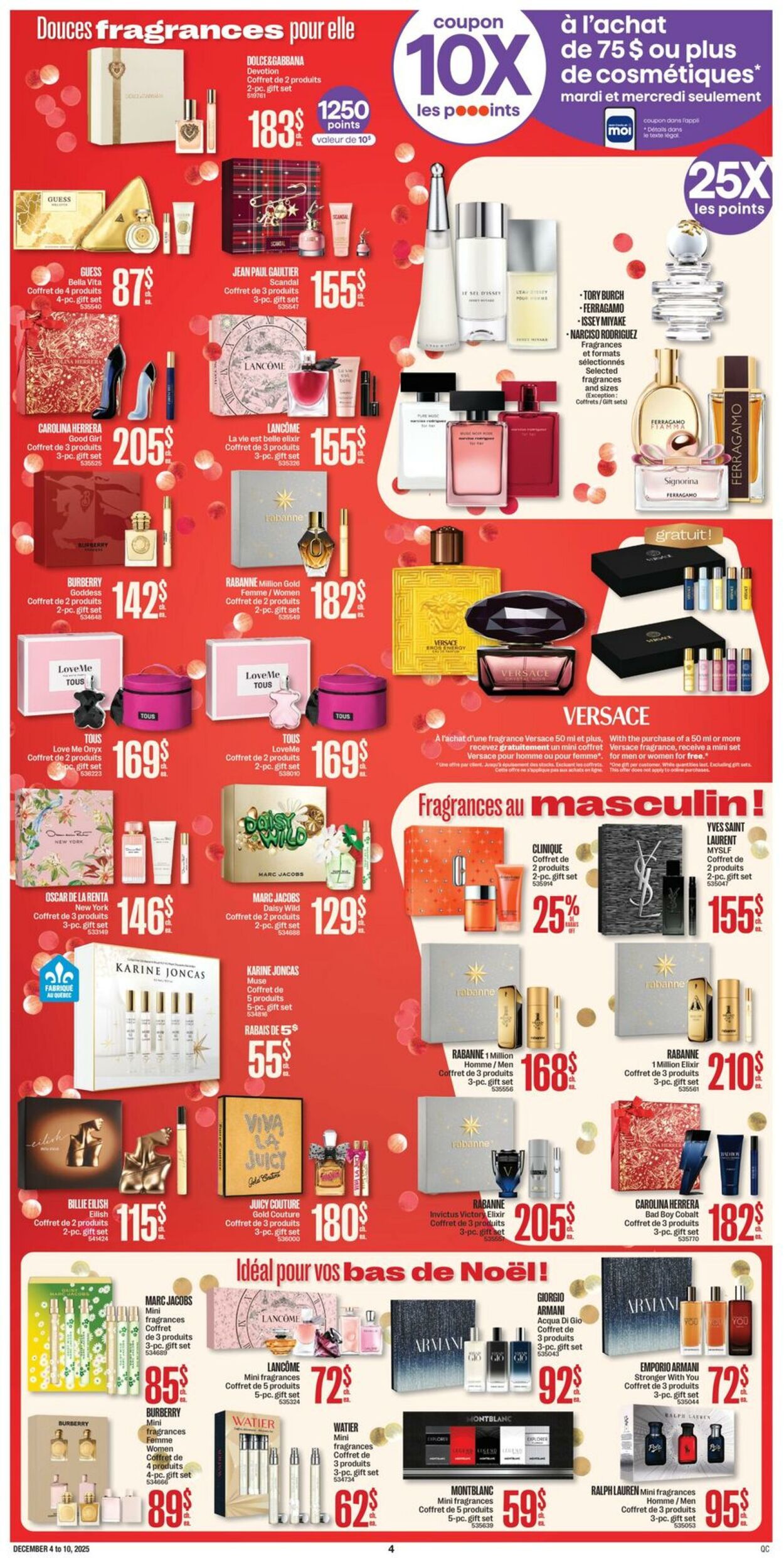 Flyer Jean Coutu 04.12.2025 - 10.12.2025