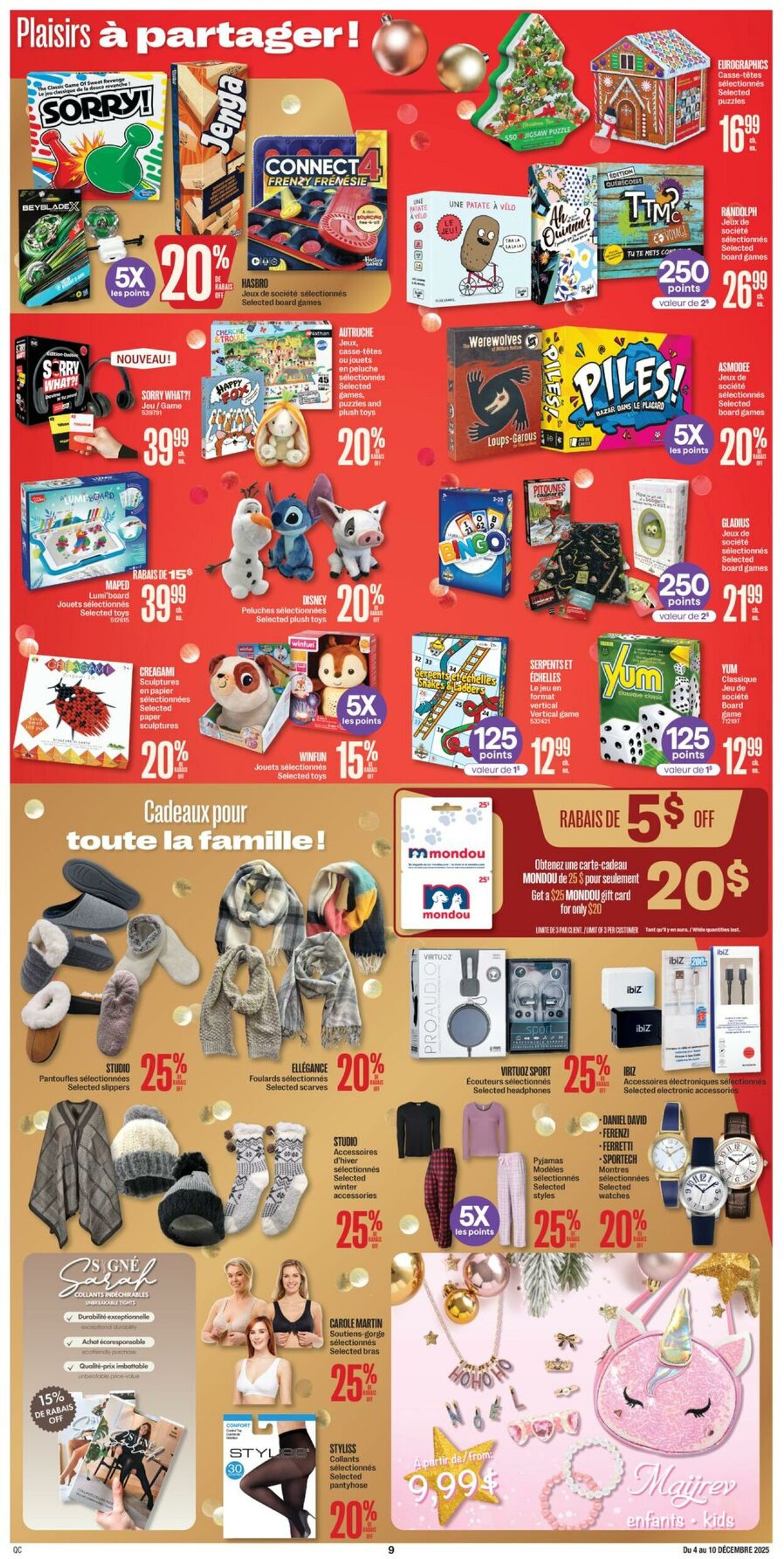 Flyer Jean Coutu 04.12.2025 - 10.12.2025
