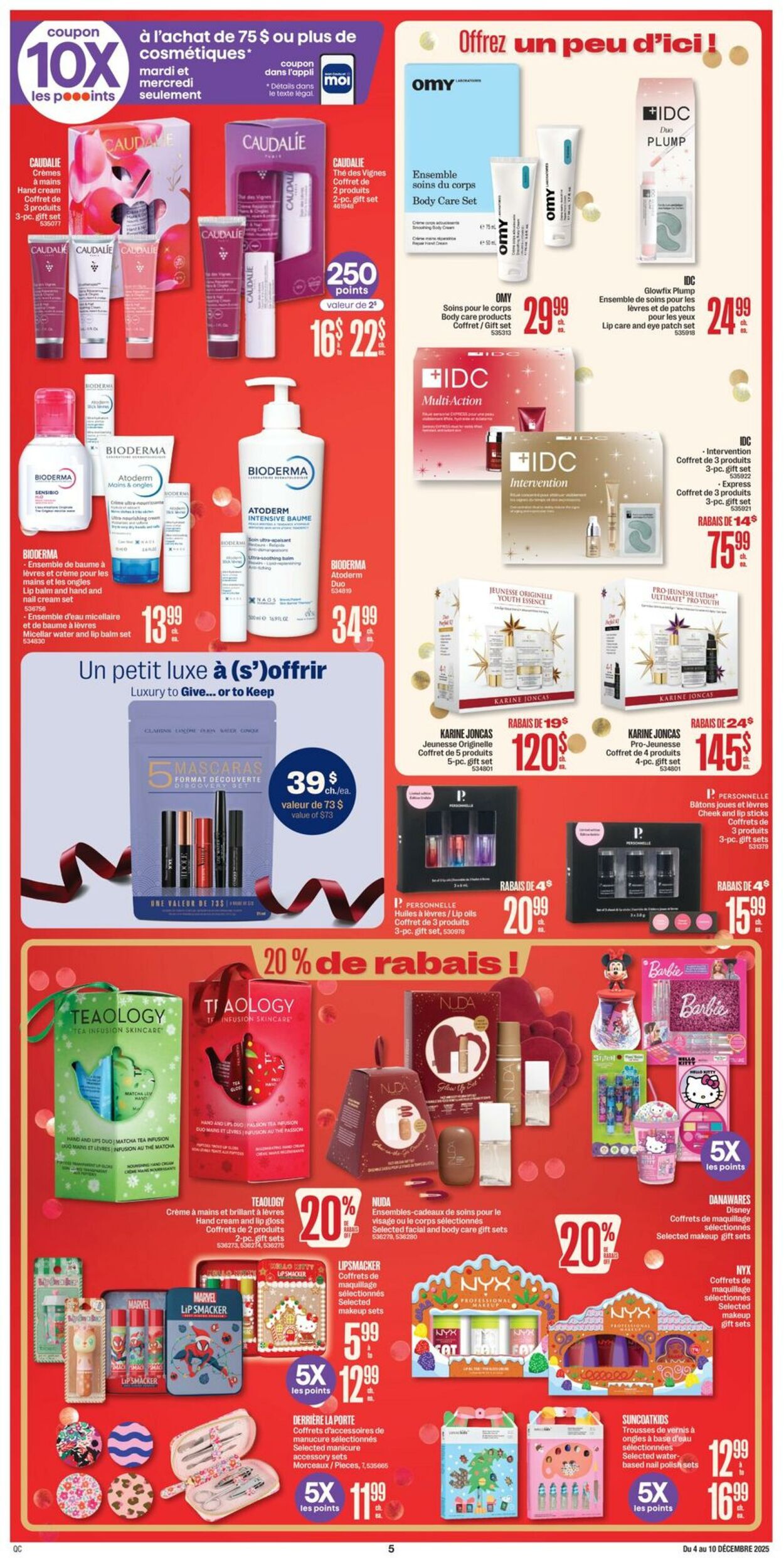Flyer Jean Coutu 04.12.2025 - 10.12.2025