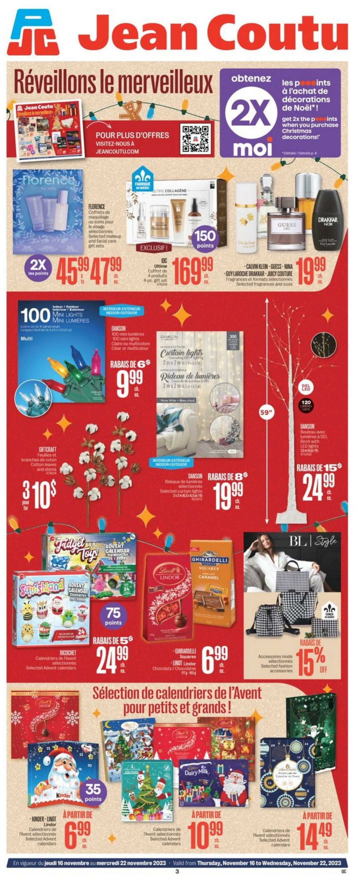 Jean Coutu Promotional Flyer - Black Friday - Valid from 16.11 to 22.11 ...