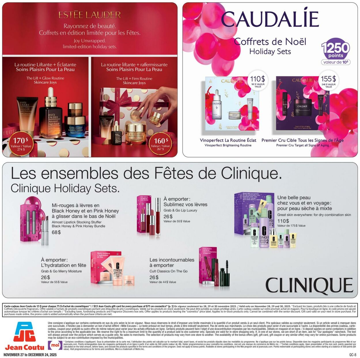 Flyer Jean Coutu 27.11.2025 - 24.12.2025