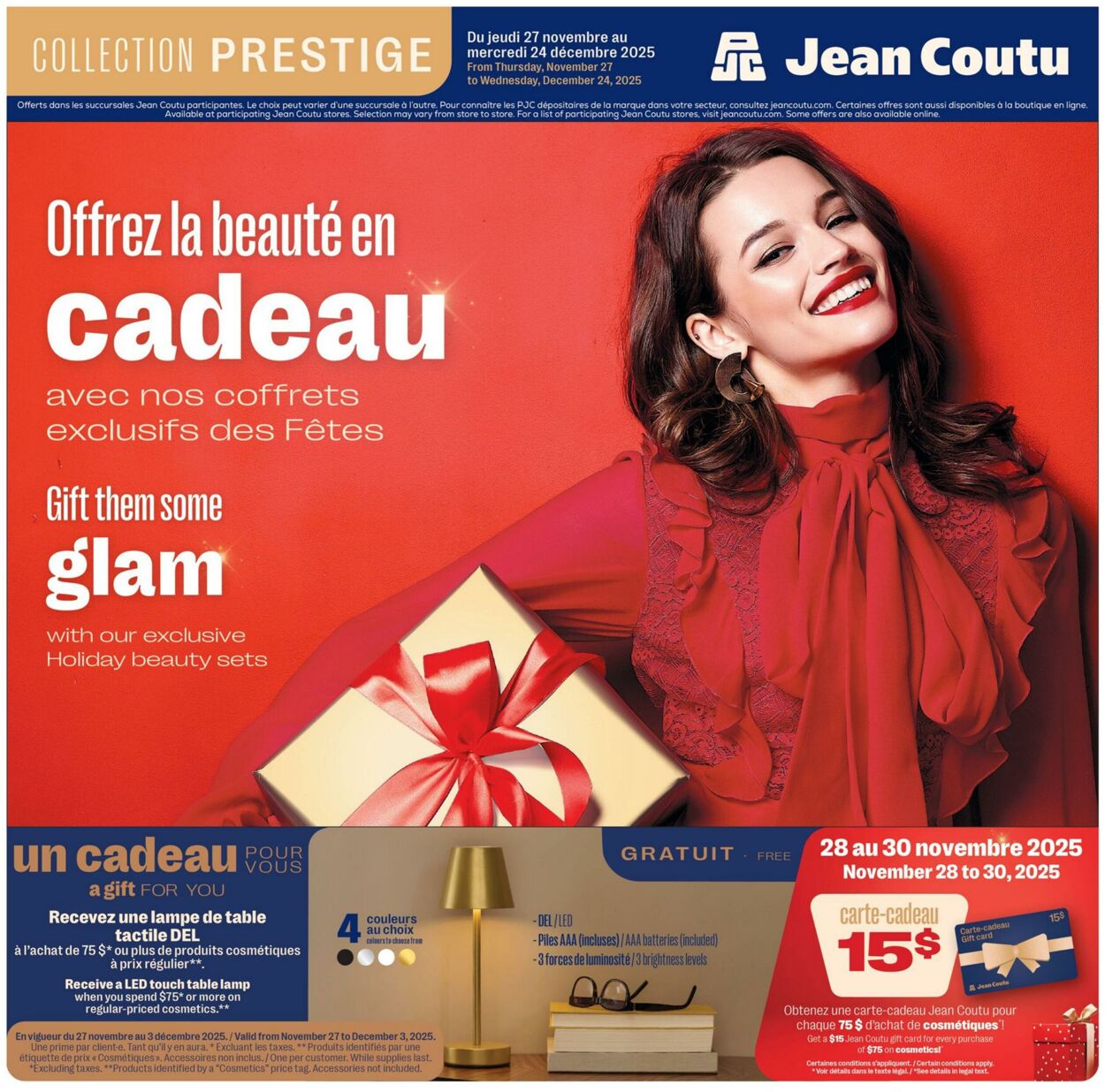 Jean Coutu Promotional flyers