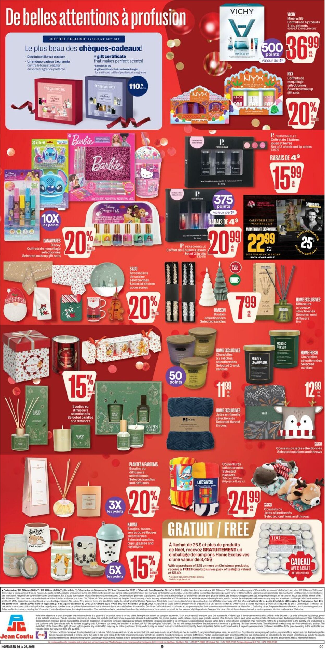 Flyer Jean Coutu 20.11.2025 - 26.11.2025