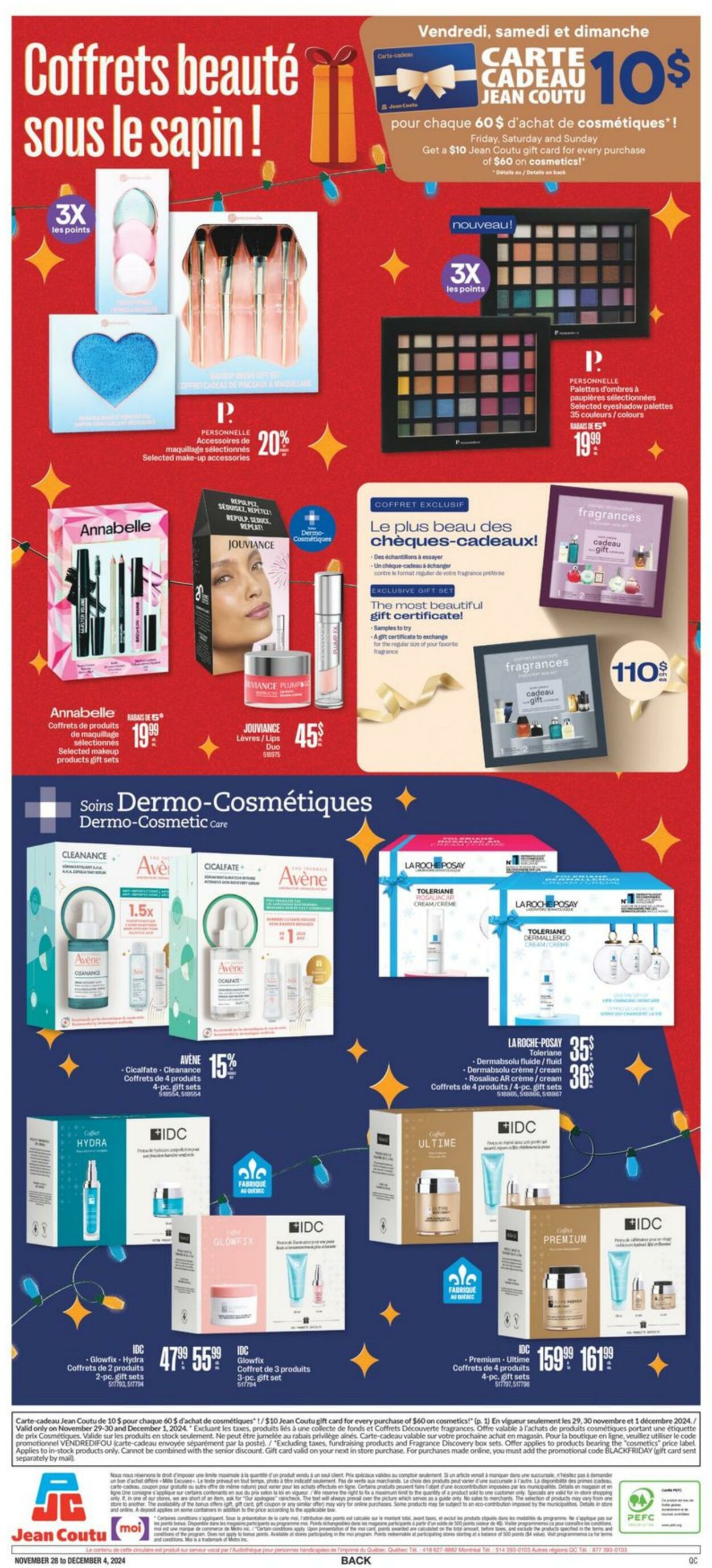 Flyer Jean Coutu 28.11.2024 - 01.12.2024