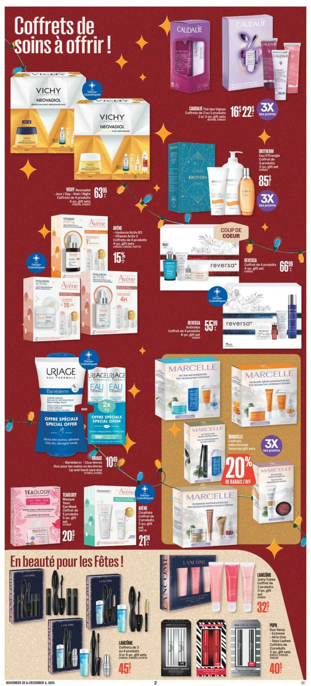 Flyer Jean Coutu 28.11.2024 - 01.12.2024