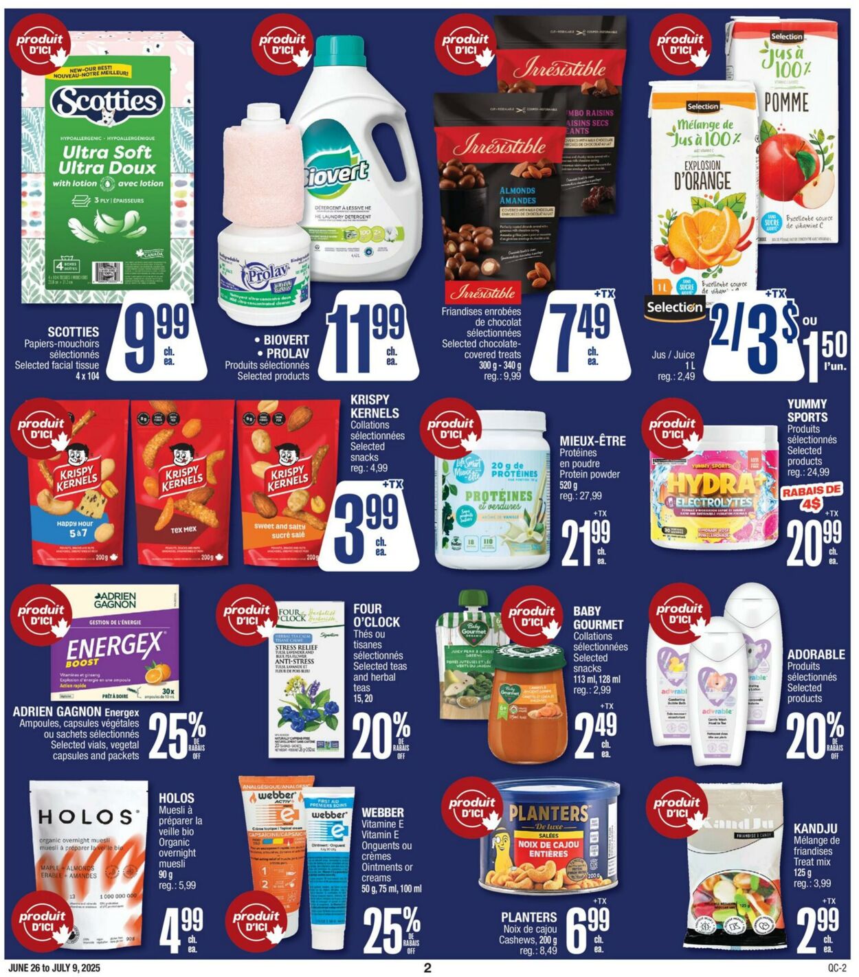 Flyer Jean Coutu 26.06.2025 - 09.07.2025