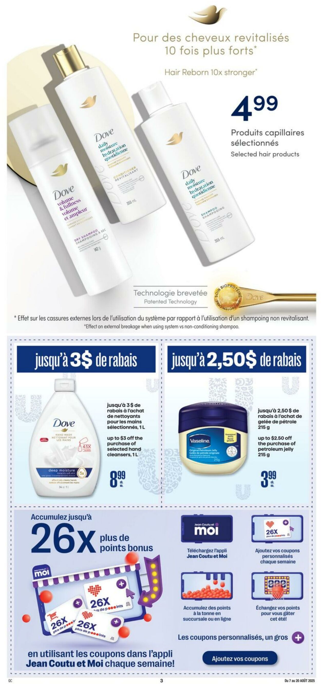 Flyer Jean Coutu 07.08.2025 - 13.08.2025