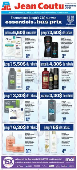 Flyer Jean Coutu 07.08.2025 - 13.08.2025
