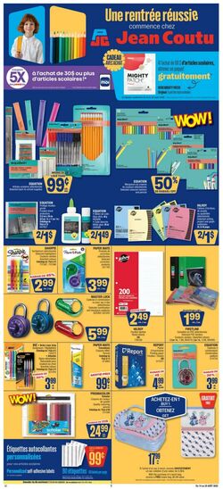 Flyer Jean Coutu 14.08.2025 - 20.08.2025