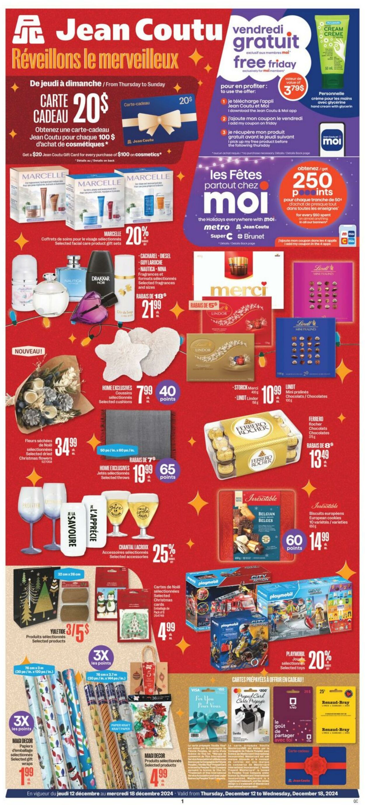 Flyer Jean Coutu 12.12.2024 - 18.12.2024