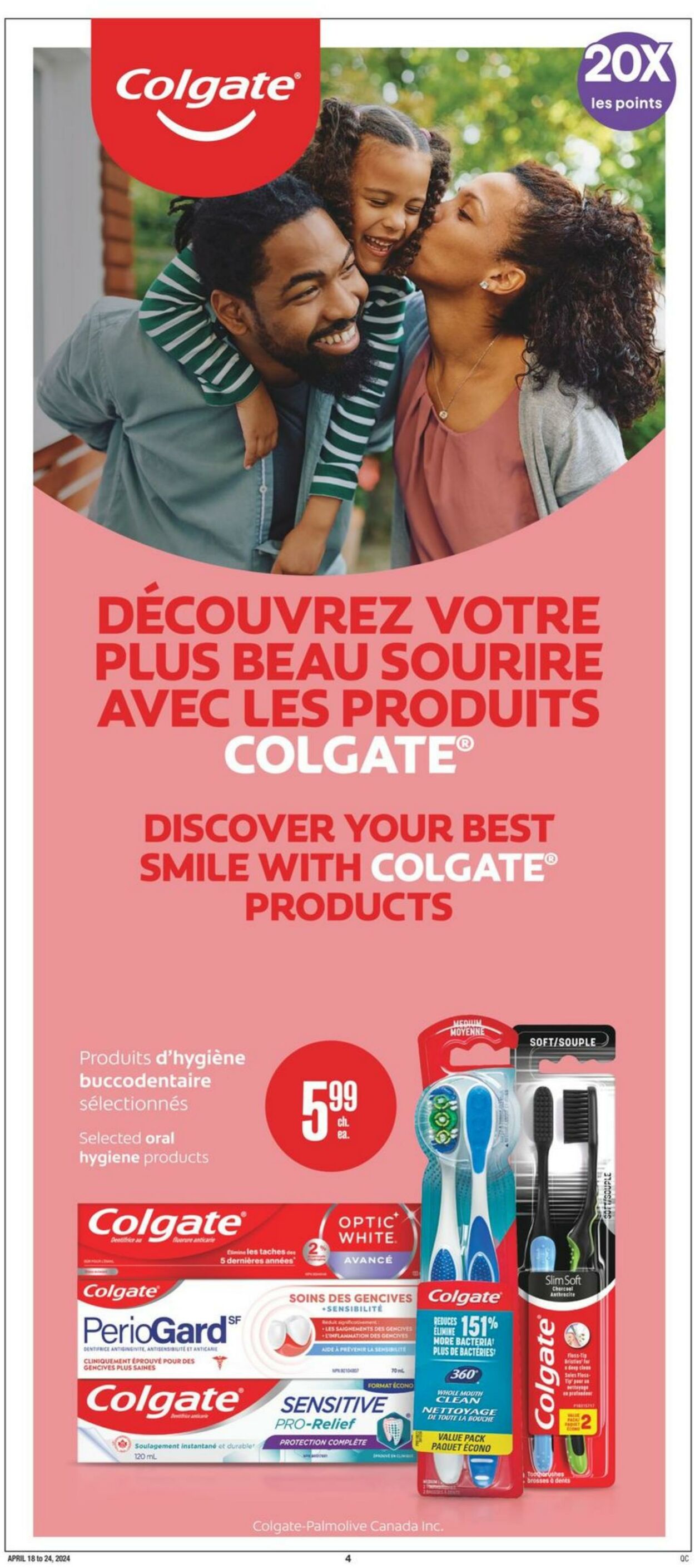 Flyer Jean Coutu 18.04.2024 - 24.04.2024