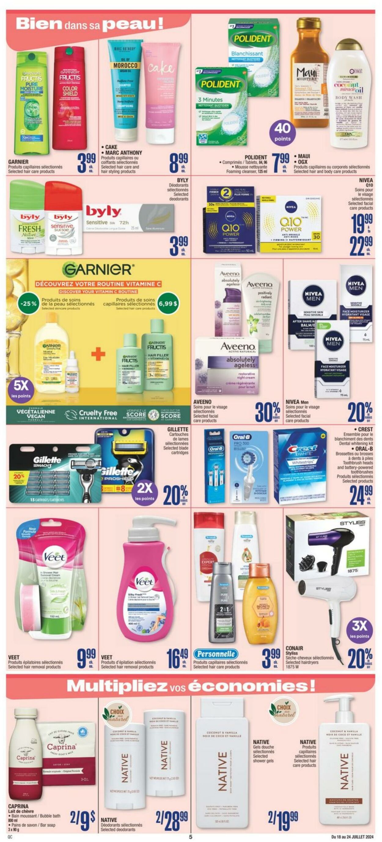 Flyer Jean Coutu 18.07.2024 - 24.07.2024