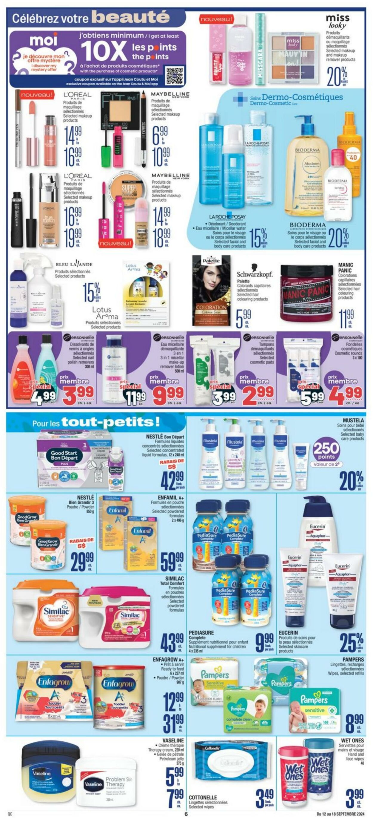 Flyer Jean Coutu 12.09.2024 - 18.09.2024