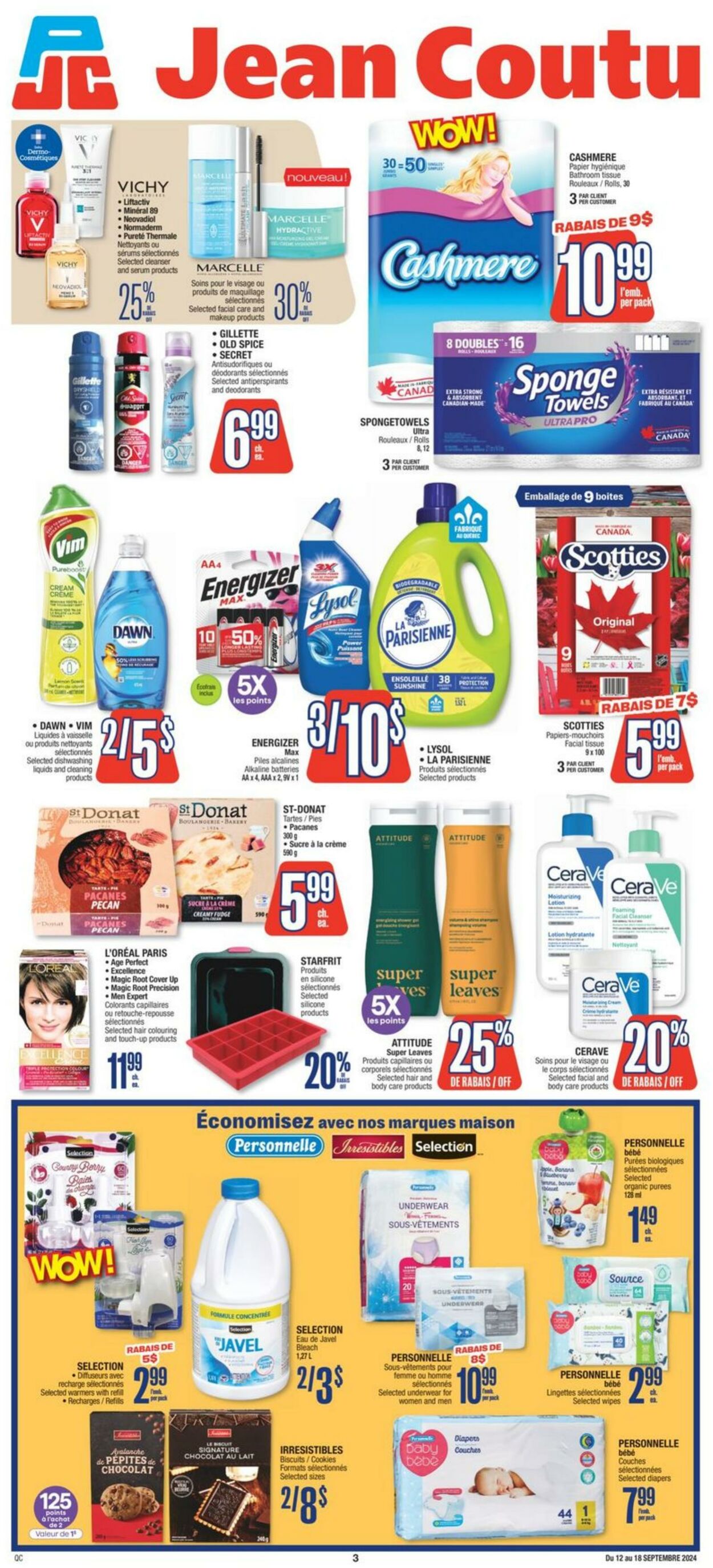 Flyer Jean Coutu 12.09.2024 - 18.09.2024