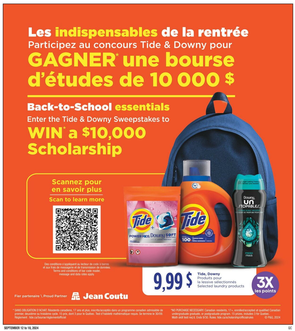 Flyer Jean Coutu 12.09.2024 - 18.09.2024