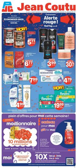 Flyer Jean Coutu 26.09.2024 - 02.10.2024