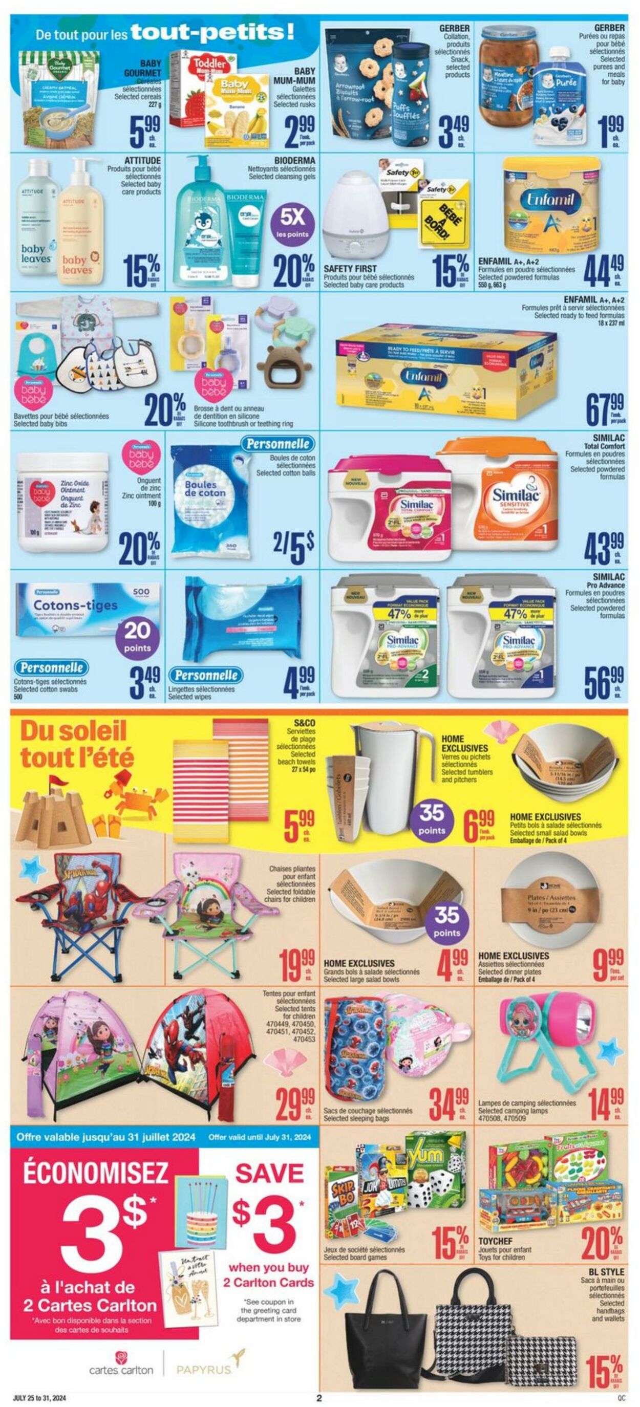 Flyer Jean Coutu 25.07.2024 - 31.07.2024