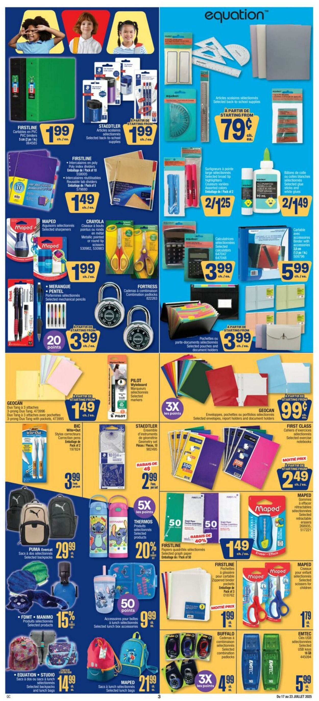 Flyer Jean Coutu 17.07.2025 - 23.07.2025