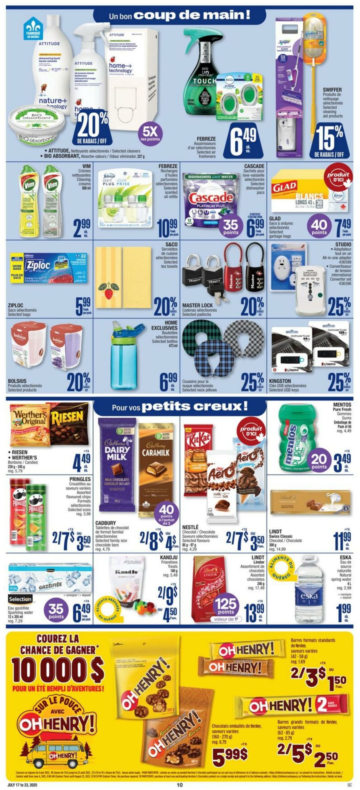 Flyer Jean Coutu 17.07.2025 - 23.07.2025