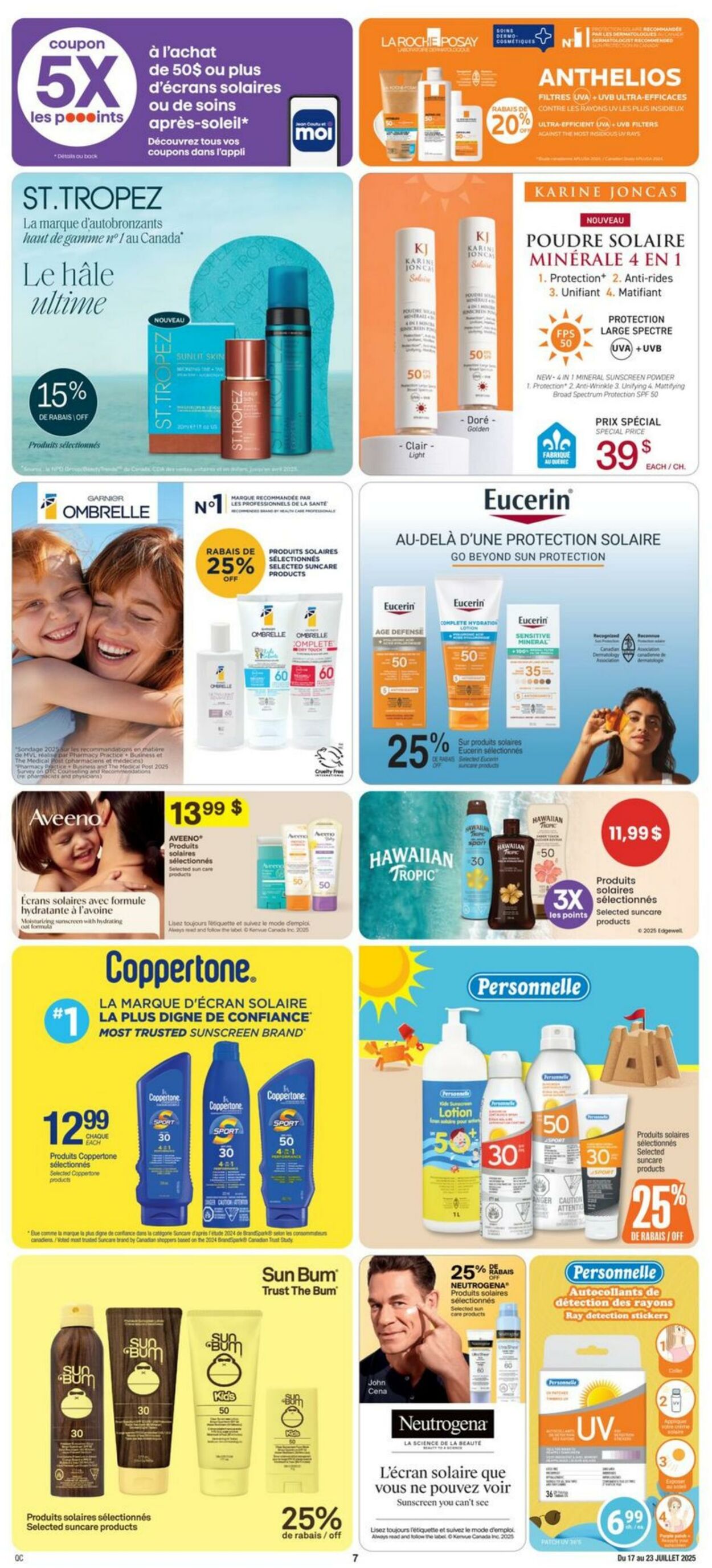 Flyer Jean Coutu 17.07.2025 - 23.07.2025