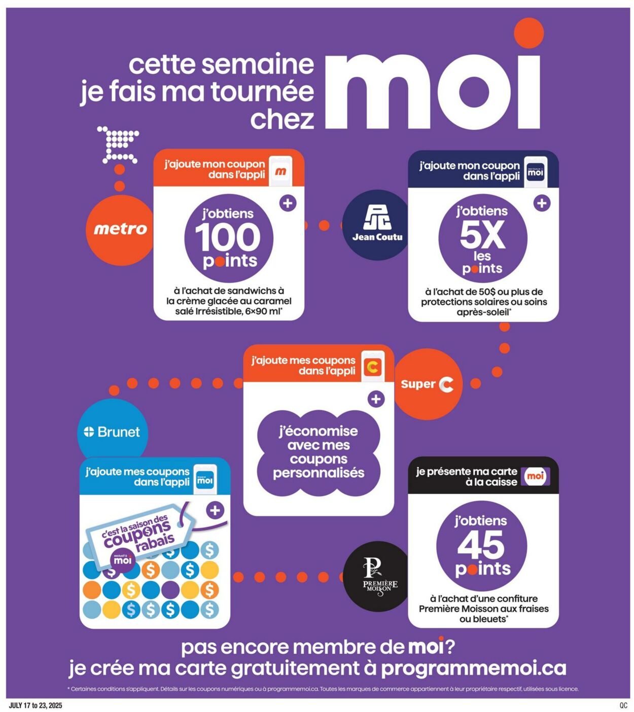 Flyer Jean Coutu 17.07.2025 - 23.07.2025