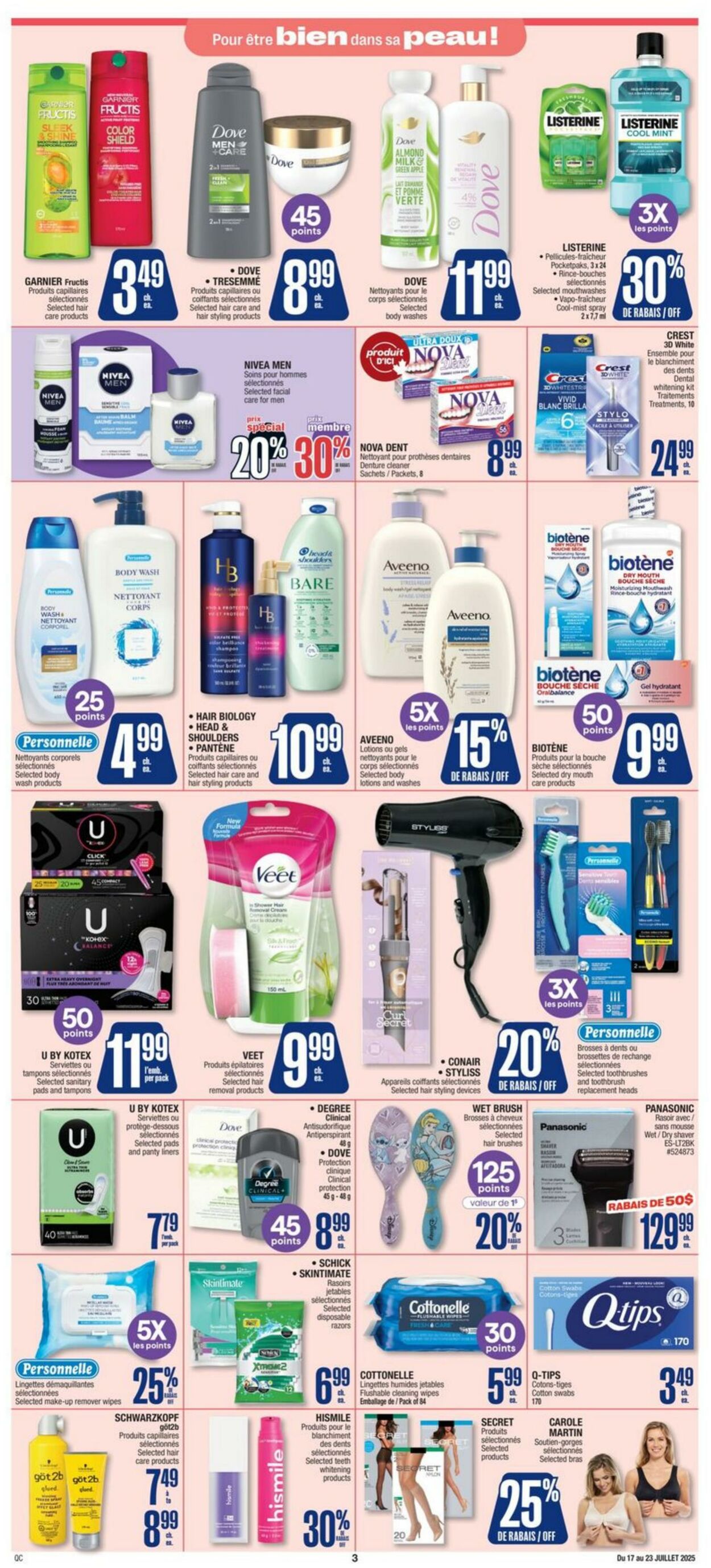 Flyer Jean Coutu 17.07.2025 - 23.07.2025