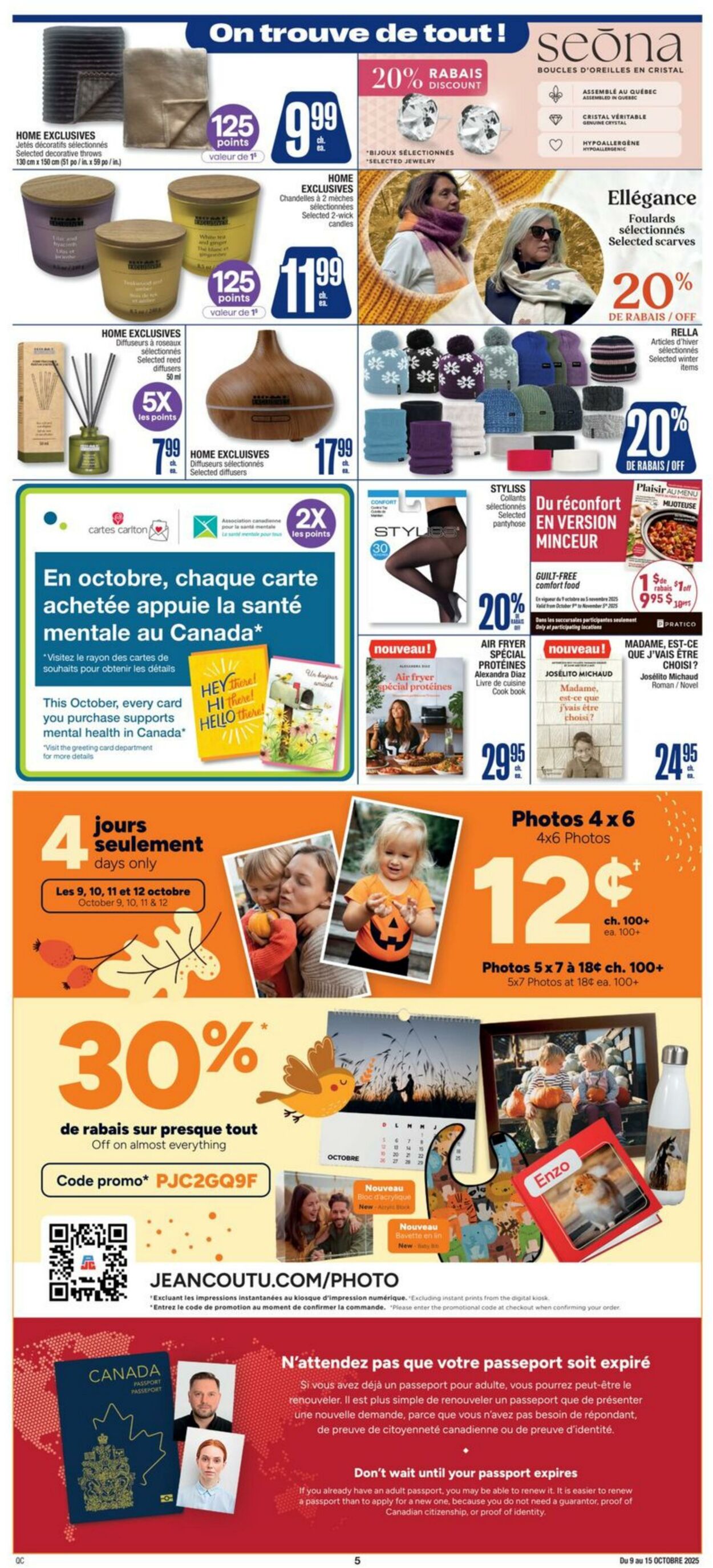 Flyer Jean Coutu 09.10.2025 - 15.10.2025