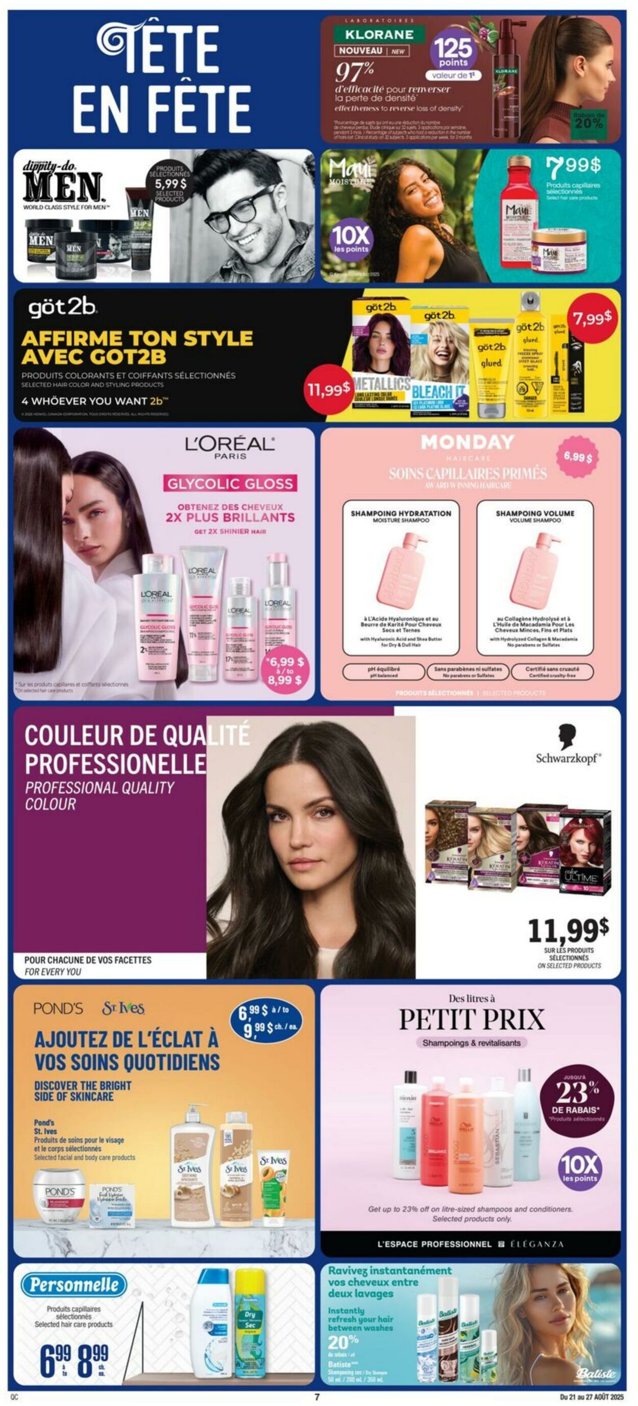 Flyer Jean Coutu 21.08.2025 - 27.08.2025