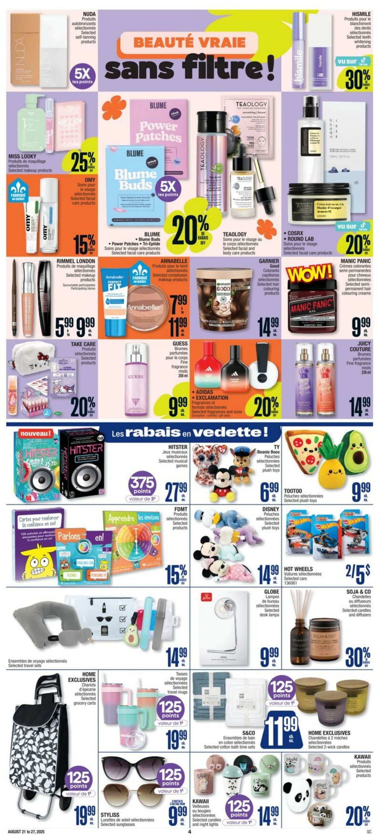 Flyer Jean Coutu 21.08.2025 - 27.08.2025