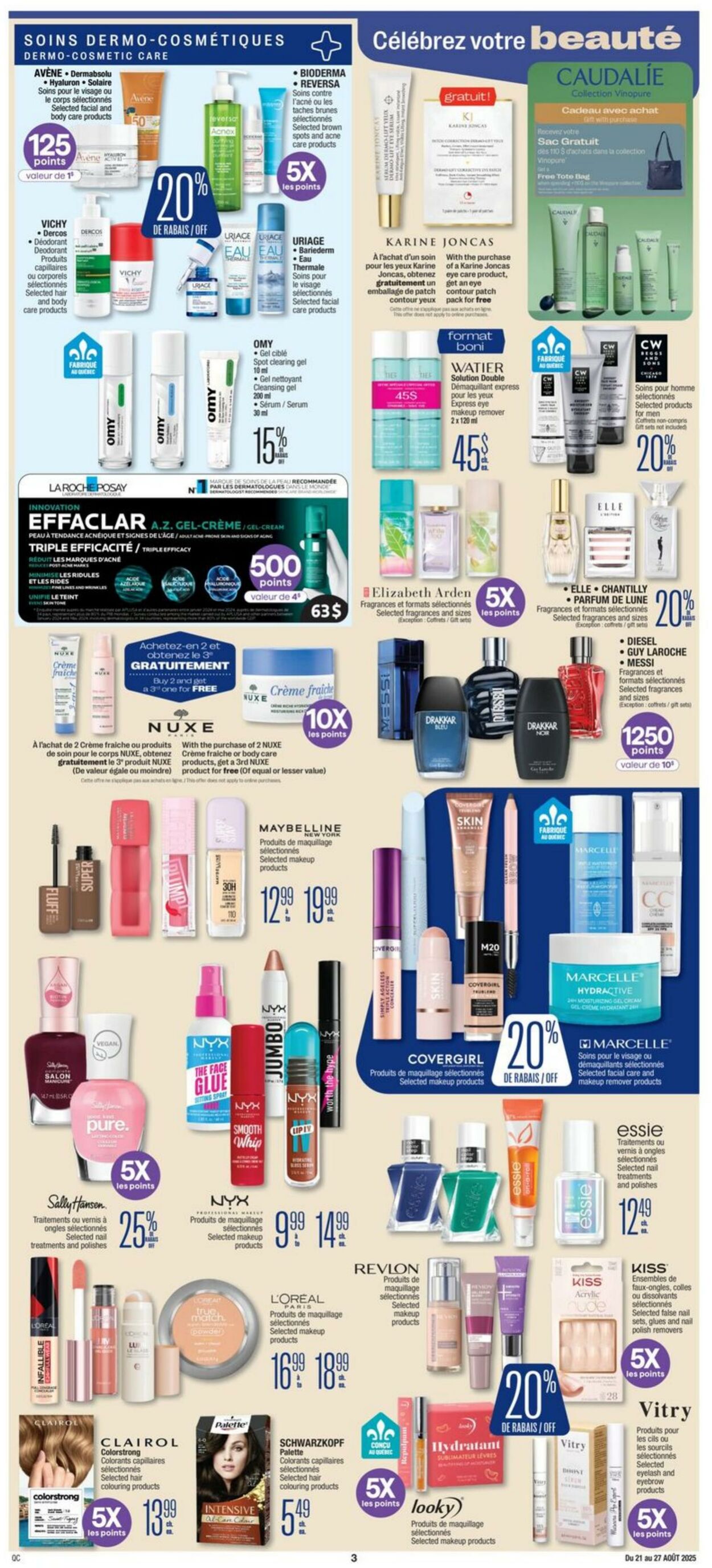 Flyer Jean Coutu 21.08.2025 - 27.08.2025