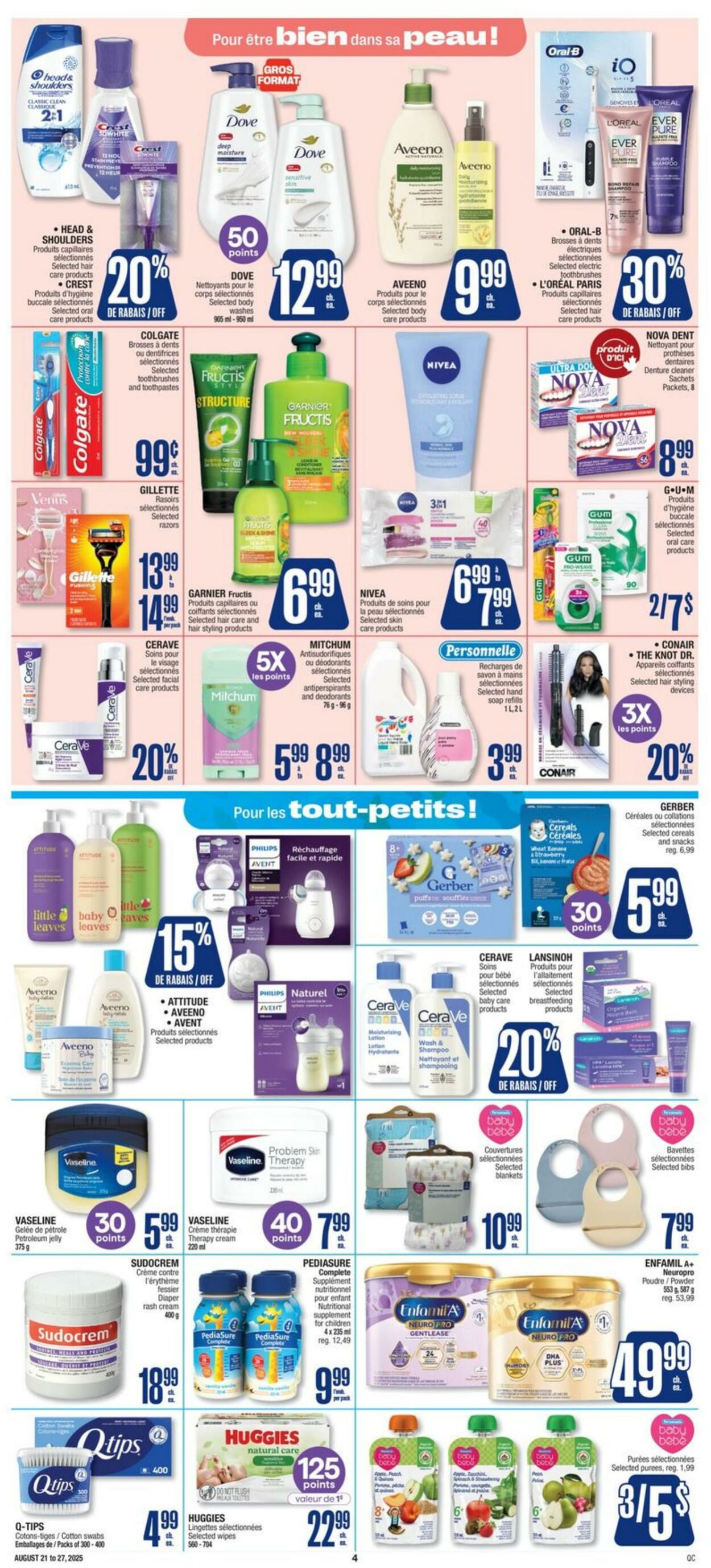 Flyer Jean Coutu 21.08.2025 - 27.08.2025