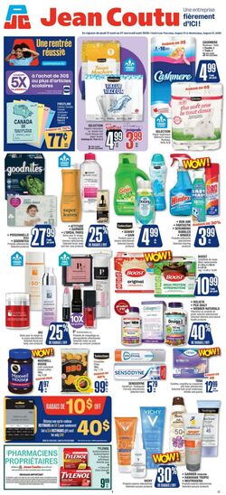 Flyer Jean Coutu 21.08.2025 - 27.08.2025