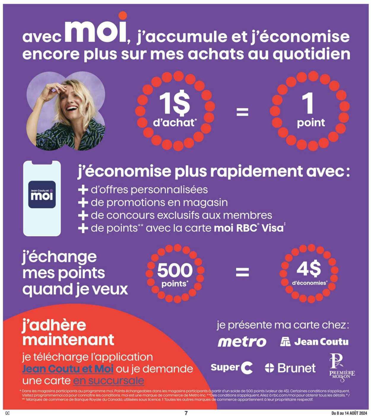 Flyer Jean Coutu 08.08.2024 - 14.08.2024