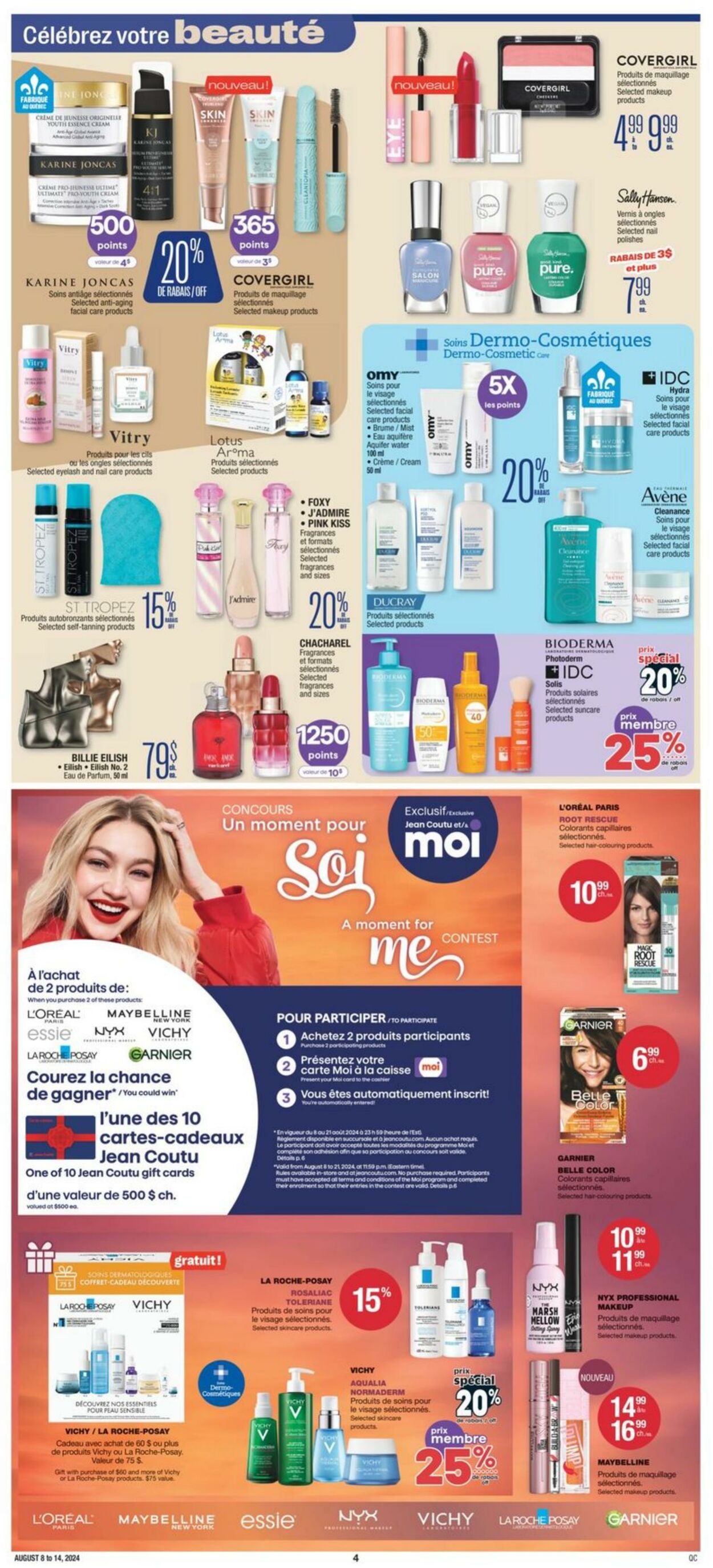 Flyer Jean Coutu 08.08.2024 - 14.08.2024