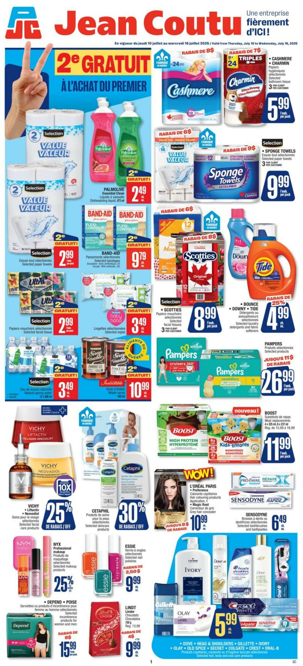 Flyer Jean Coutu 10.07.2025 - 16.07.2025