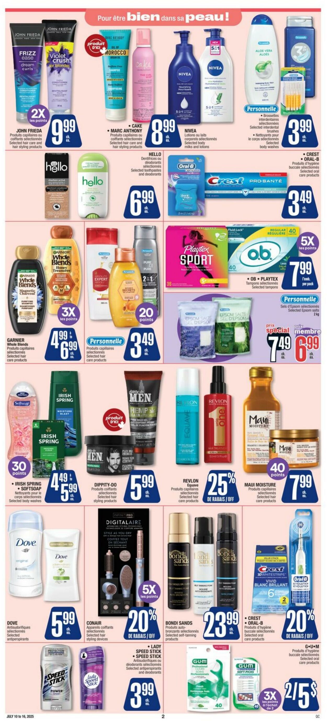Flyer Jean Coutu 10.07.2025 - 16.07.2025